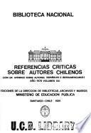 Referencias criticas sobre autores chilenos