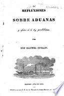 Reflexiones sobre aduanas y efectos de la ley prohibitiva