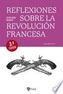 Libro Reflexiones sobre la Revolución francesa