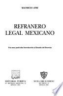 Refranero legal mexicano