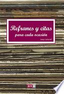 Refranes y citas para cada ocasión