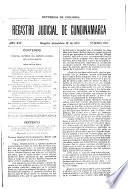 Registro judicial de Cundinamarca