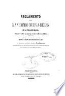 Reglamento del Manicomio Nueva-Belén en la villa de Gracia...