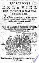 Relaciones de la Vida del Escudero Marcos de Obregon