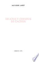 Relatos y cuentos de cacería