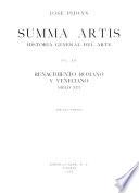 Renacimiento romano y veneciano, siglo XVI