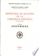 Repertorio de Blasones de la Comunidad Hispanica. Tomo Iv