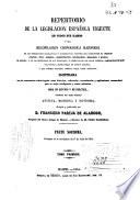 Repertorio de la legislación vigente en todos sus ramos, o sea Recopilación cronologica razonada