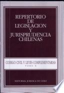 Repertorio de Legislación y Jurisprudencia Chilenas. Codigo civil Tomo X