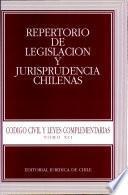 Repertorio de Legislación y Jurisprudencia Chilenas. Codigo civil Tomo XII