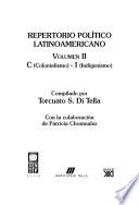 Repertorio político latinoamericano: C (Colonialismo)-I (Indigenismo)