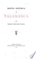 Reseña histórica de Talamanca