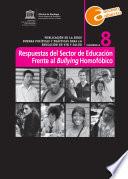 Respuestas del Sector de Educación Frente al Bullying Homofóbico – N° 8