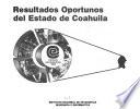 Resultados oportunos del estado de [nombre del estado]: Coahuila