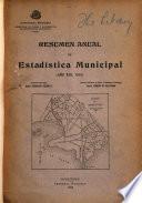 Resumen anual de estadística municipal