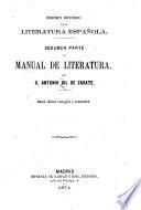 Resúmen histórico de la literatura española