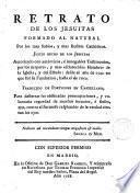 Retrato de los Jesuítas formado al natural... traducido del portugués