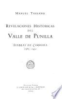 Revelaciones históricas del valle de Punilla, Sierras de Córdoba, 1585-1930