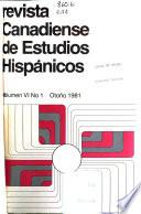 Revista canadiense de estudios hispánicos