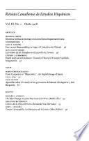Revista canadiense de estudios hispánicos