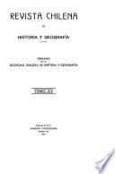 Revista chilena de historia y geografía