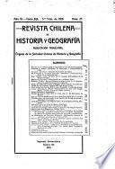 Revista chilena de historia y geografía