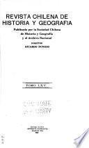 Revista chilena de historia y geografía
