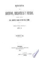 Revista de archivos, bibliotecas y museos