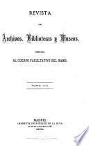 Revista de archivos, bibliotecas y museos