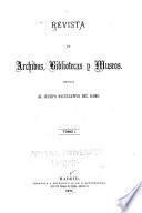 Revista de archivos, bibliotecas y museos