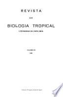 Revista de biología tropical