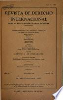 Revista de derecho internacional