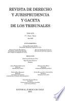 Revista de derecho y jurisprudencia y gaceta de los tribunales