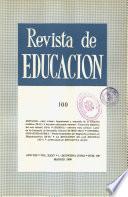 Revista de educación nº 100