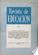 Revista de educación nº 111