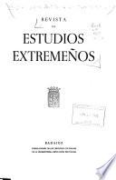 Revista de estudios extremeños