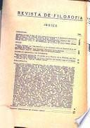 Revista de filosofía