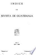 Revista de Guatemala