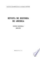 Revista de Historia de América