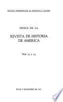 Revista de Historia de América