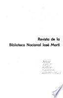 Revista de la Biblioteca Nacional José Martí