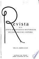 Revista de la Junta de Estudios Históricos de Santiago del Estero
