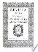 Revista de la Sociedad Amigos de la Arqueología.