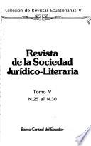 Revista de la Sociedad Jurídico-Literaria