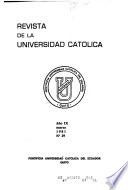 Revista de la Universidad Católica