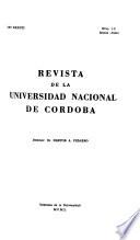 Revista de la Universidad Nacional de Cordoba