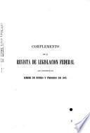 Revista de legislación federal