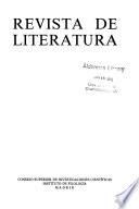 Revista de literatura