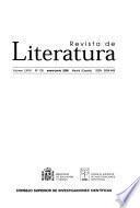 Revista de literatura