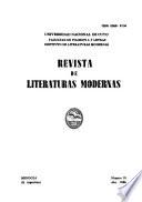 Revista de literaturas modernas
